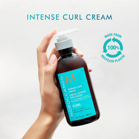 Moroccanoil Intense Curl Cream 10.2 Fl. Oz. with styling tools