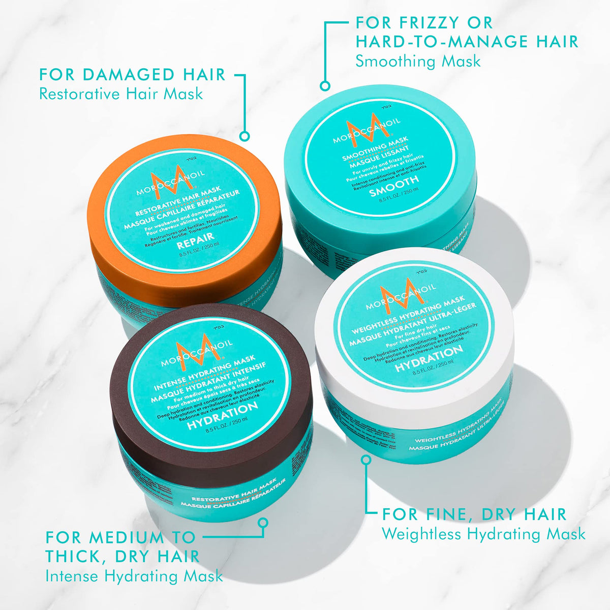Moroccanoil Intense Hydrating Mask with comb and towel