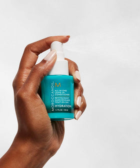 Moroccanoil Leave In Conditioner bottle side view