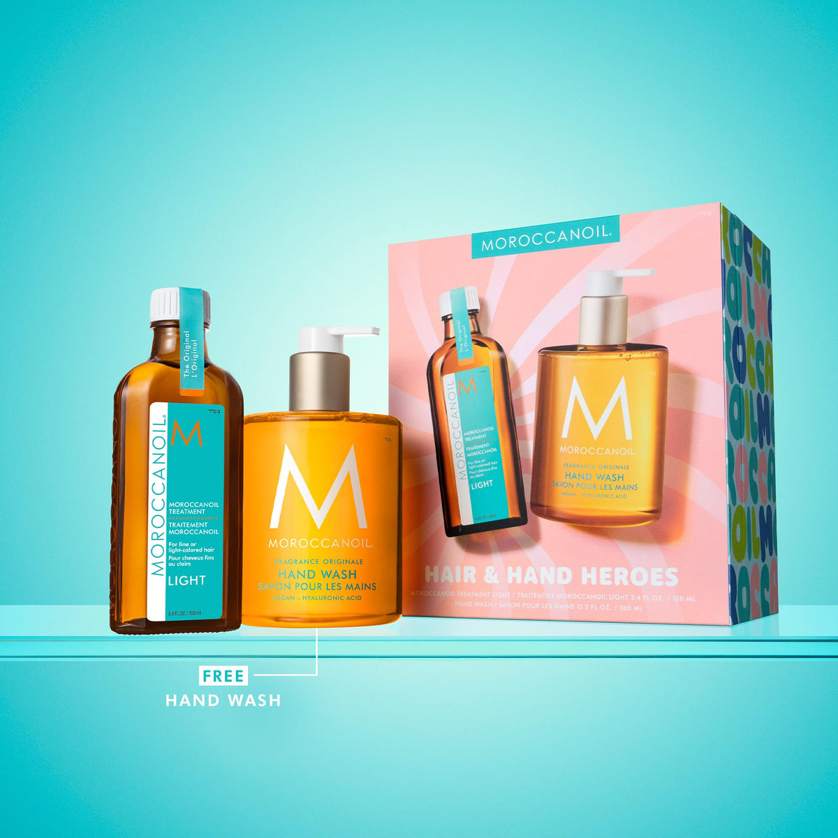 Moroccanoil Light Hair Oil bottle front view