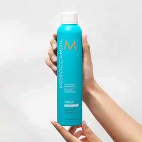 Moroccanoil Luminous Hairspray Medium back label