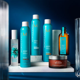 Moroccanoil Luminous Hairspray Medium lifestyle scene