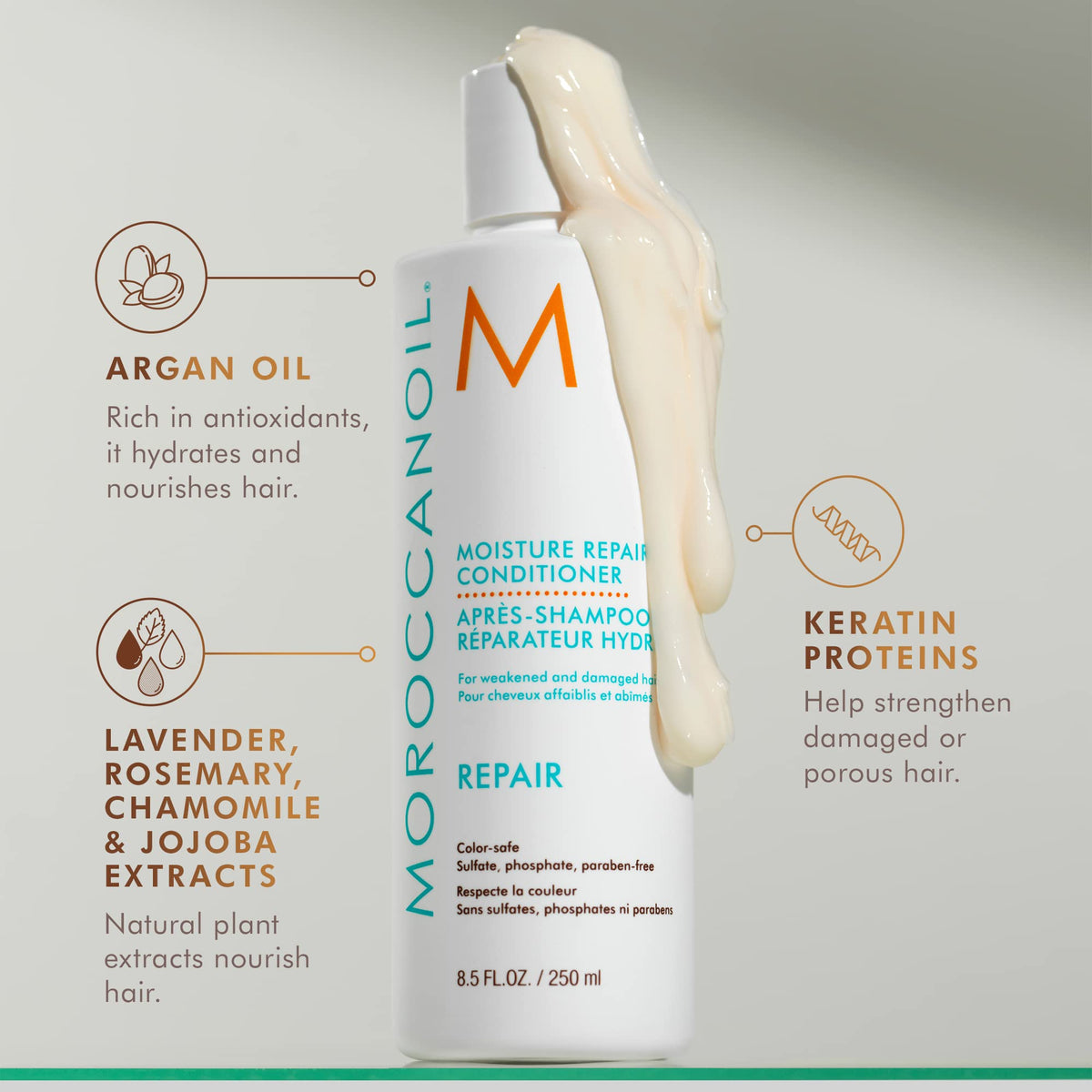 Moroccanoil Moisture Repair Conditioner 540g back view