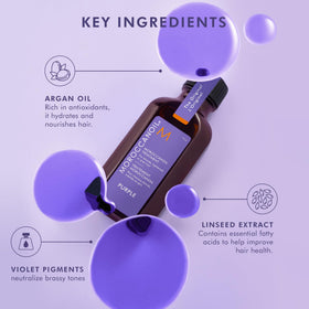 Moroccanoil Purple Hair Oil packaging