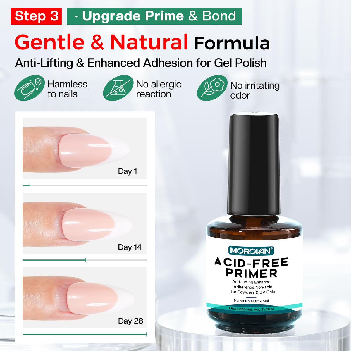 Morovan Nail Brush for cleaning nails
