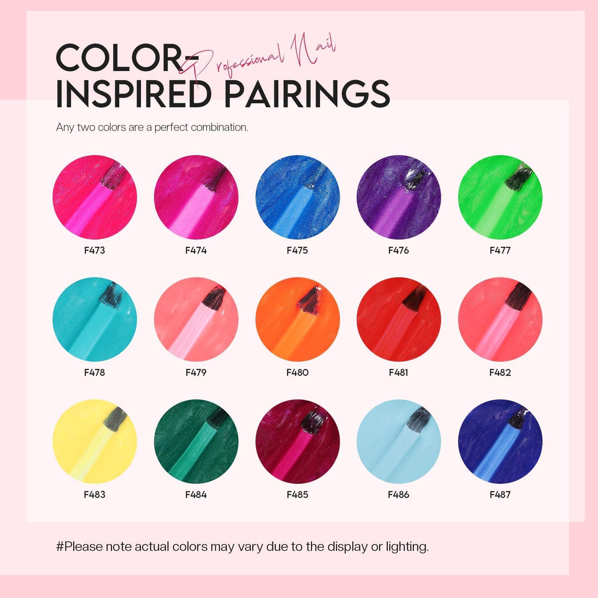 Morovan nail polish application on nails with glossy finish