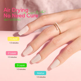 Morovan Nail Polish in action during application