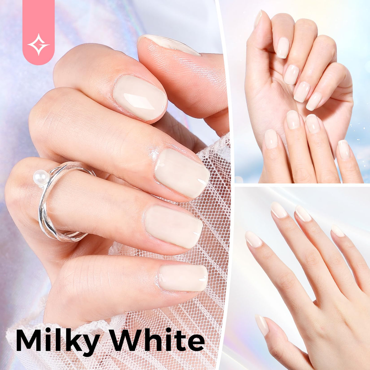Morovan Nail Strengthener showing smooth application