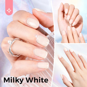 Morovan Nail Strengthener showing smooth application