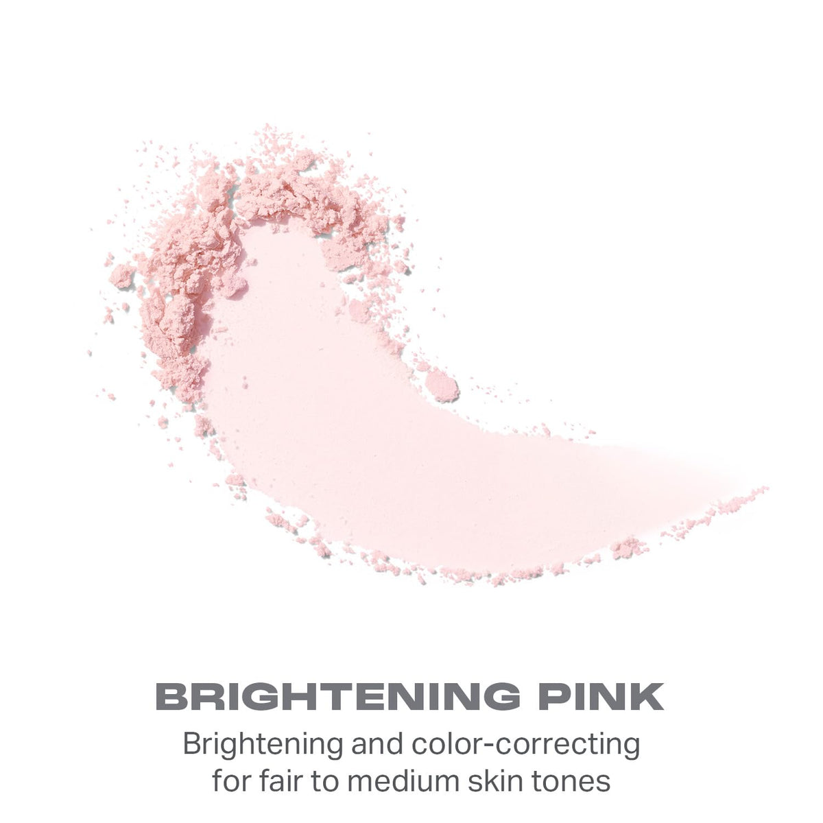 MORPHE Bake & Set Brightening Setting Powder in use with a makeup brush