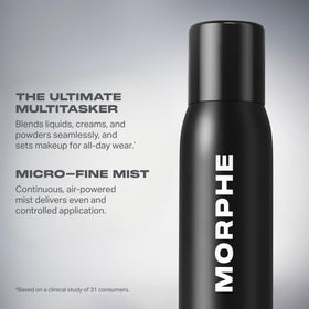 MORPHE Continuous Setting Mist lifestyle scene on vanity