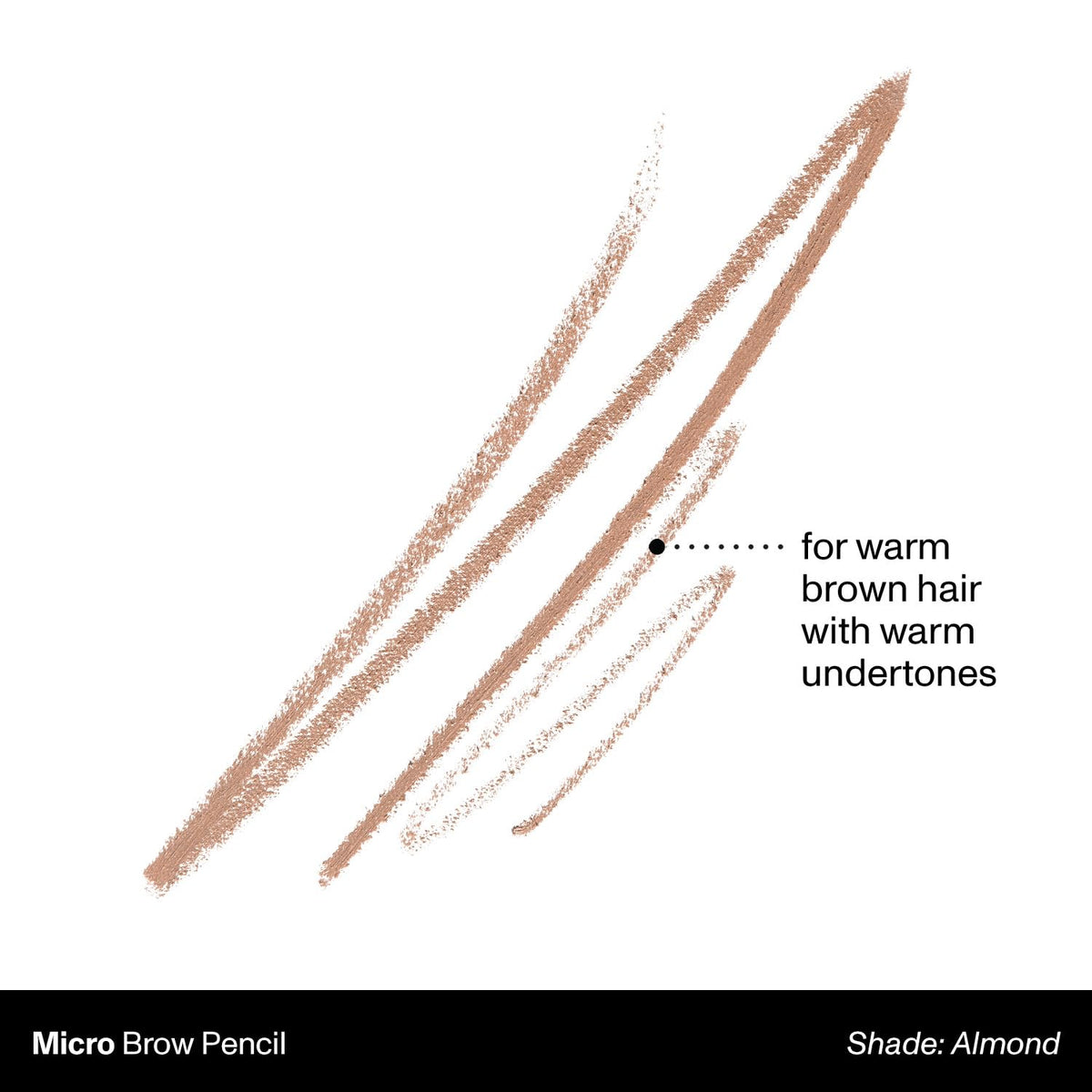 MORPHE Micro Dual Eyebrow Pencil Almond pointed tip close-up