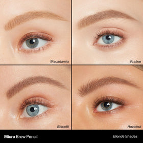 MORPHE Micro Dual Eyebrow Pencil Biscotti packaging