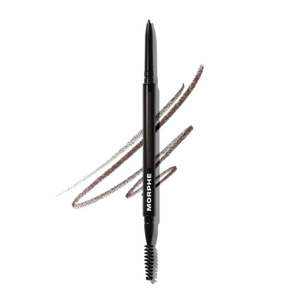 MORPHE Micro Dual Eyebrow Pencil Chocolate Mousse front view
