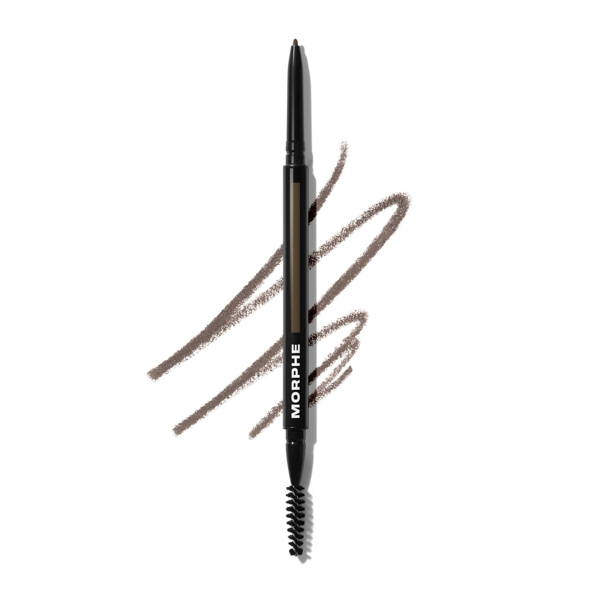 MORPHE Micro Dual Eyebrow Pencil Java front view with ultra-precise tip