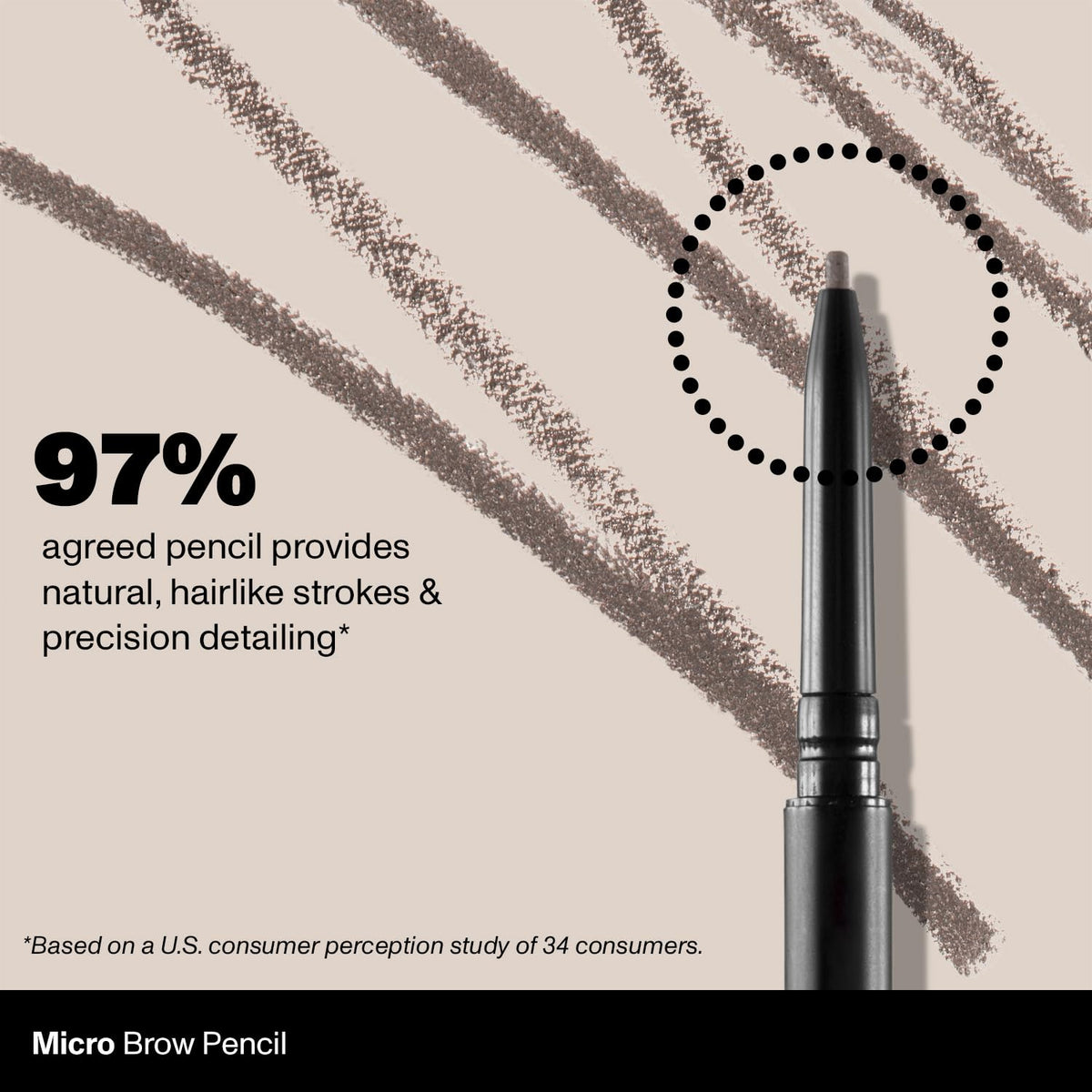 MORPHE Micro Dual Eyebrow Pencil Mocha in makeup setup