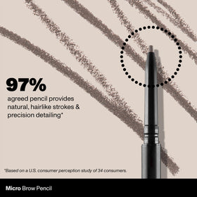 MORPHE Micro Dual Eyebrow Pencil Mocha in makeup setup