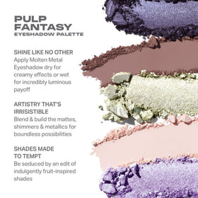 MORPHE Pulp Fantasy Artistry Palette open with vibrant shades