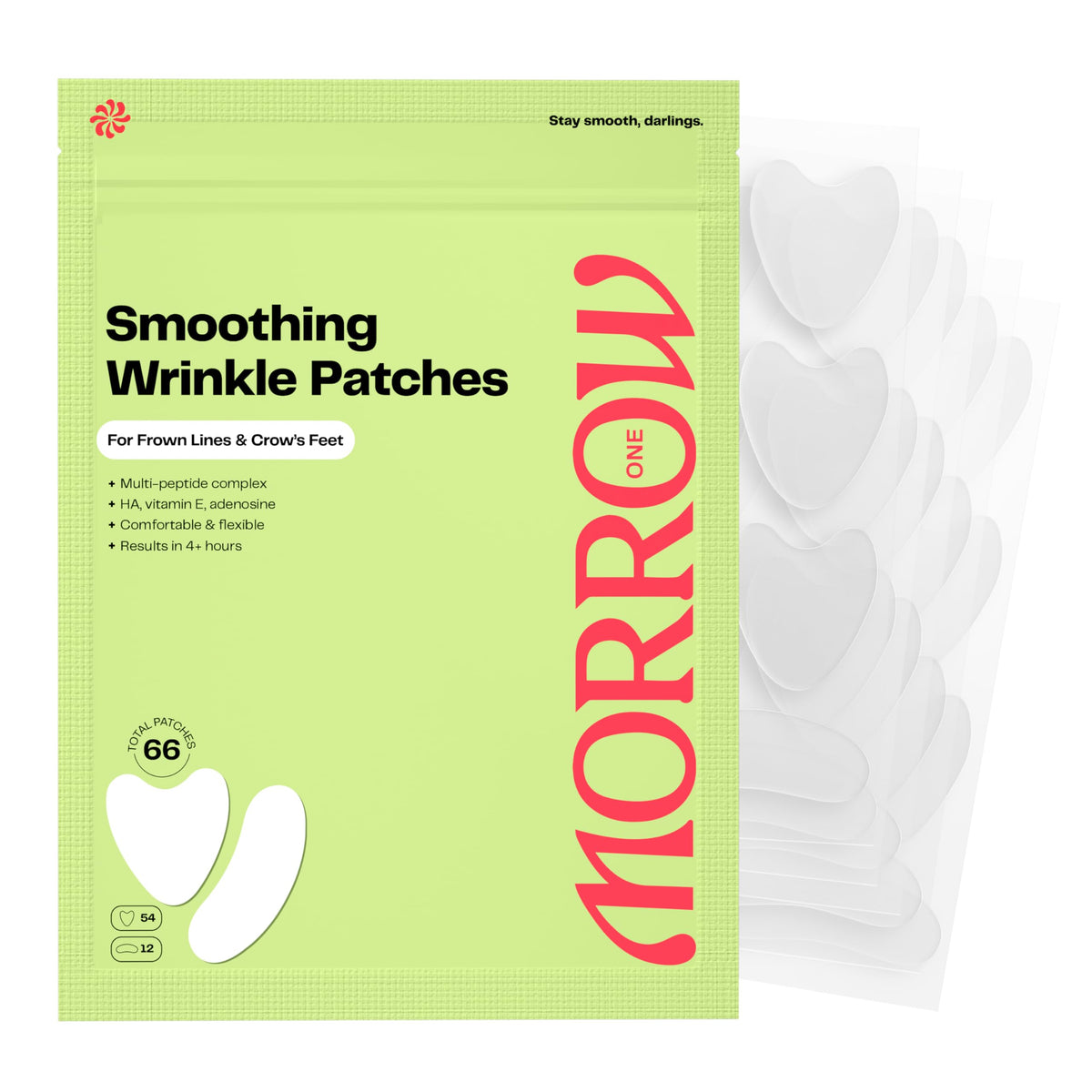 Morrow Wrinkle Patches front view packaging