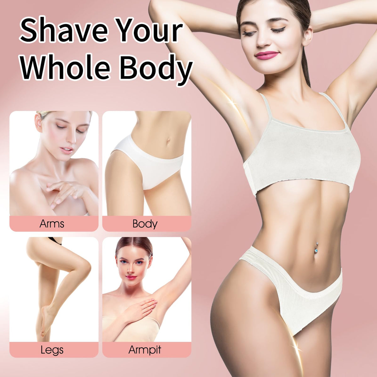mosago Electric Razor with ergonomic design and anti-slip grip