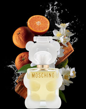 Moschino Toy 2 Eau de Parfum packaging with floral design