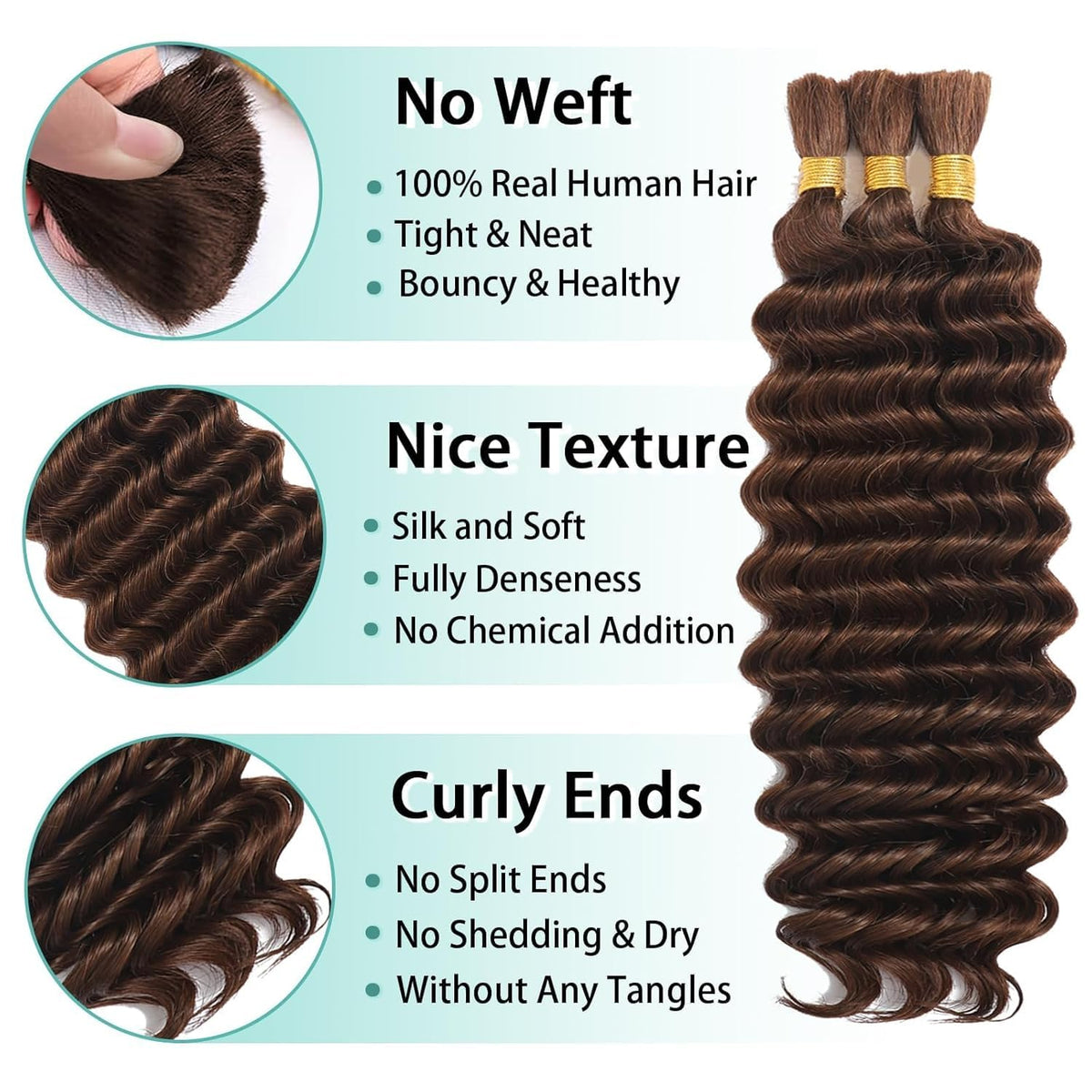MOTFIN Boho Hair 3 bundles packaging