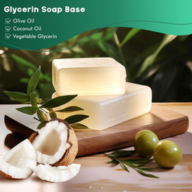 Moulded soap shapes made from EDSRDRUS Glycerin Base