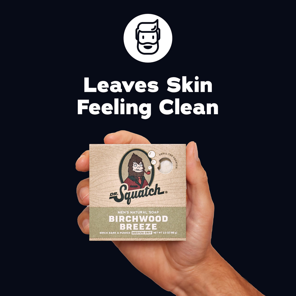 Mountain Meadow scent bar soap from Dr. Squatch