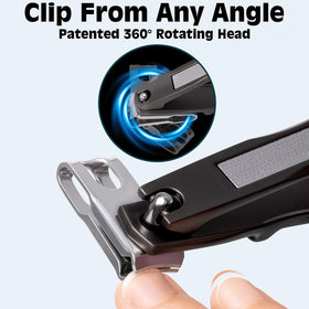 MPKDZNE ergonomic toenail clippers in use