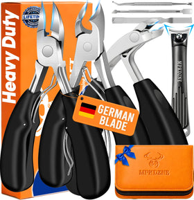 MPKDZNE Heavy Duty Toenail Clippers set with ergonomic design