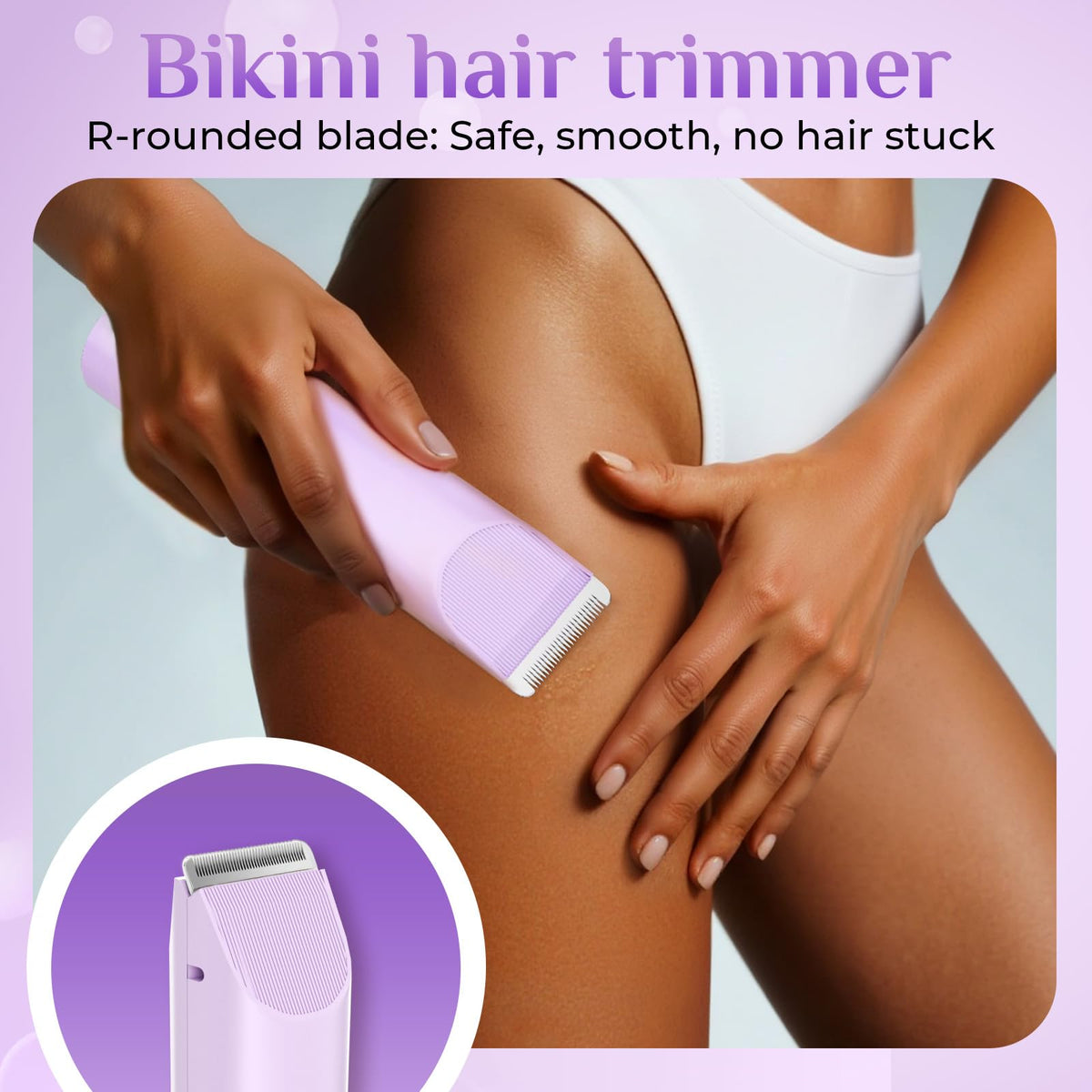 Mpotmiy Electric Shaver for bikini trimming