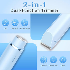 Mpotmiy Electric Shaver straight-edge head for long hair
