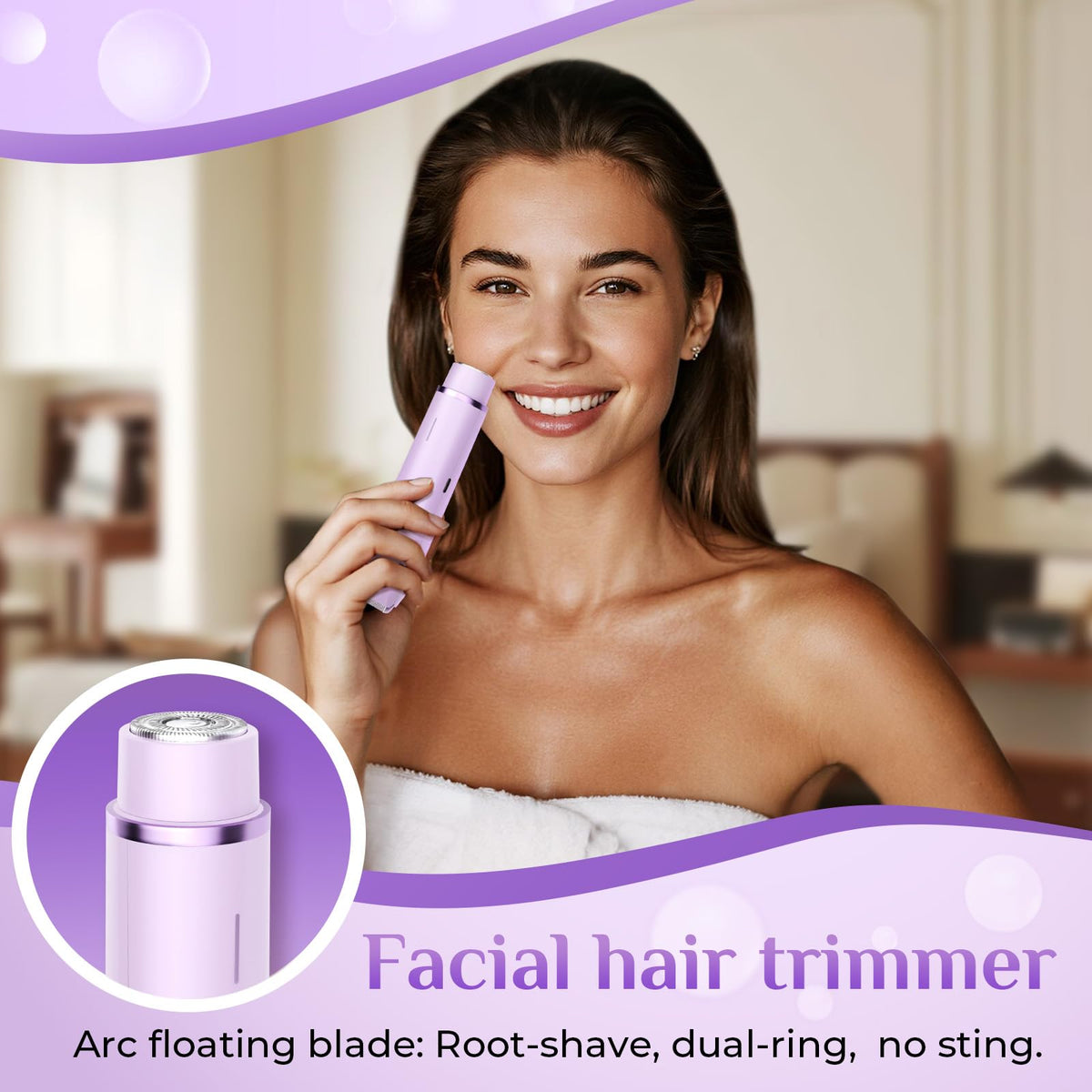 Mpotmiy Electric Shaver with charging cable