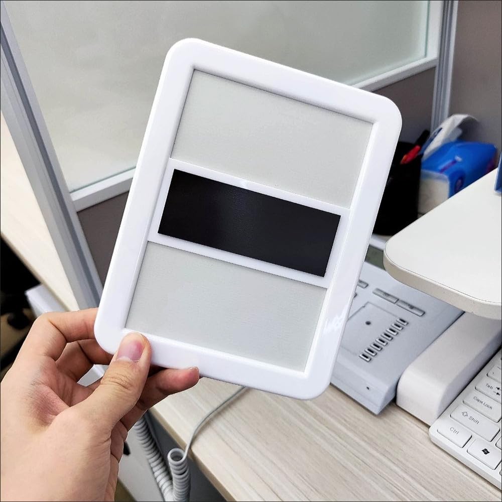mpowtech Magnetic Locker Mirror close-up of rounded corners