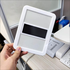 mpowtech Magnetic Locker Mirror close-up of rounded corners