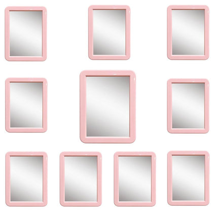 mpowtech Magnetic Locker Mirror front view, 5x7 inches