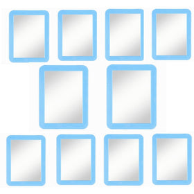 mpowtech magnetic locker mirror front view 5x7 size