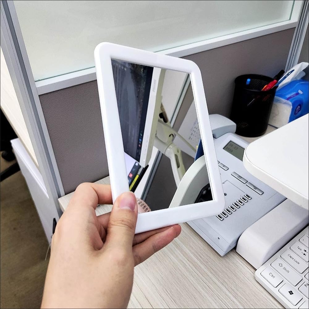mpowtech Magnetic Locker Mirror in a workshop toolbox