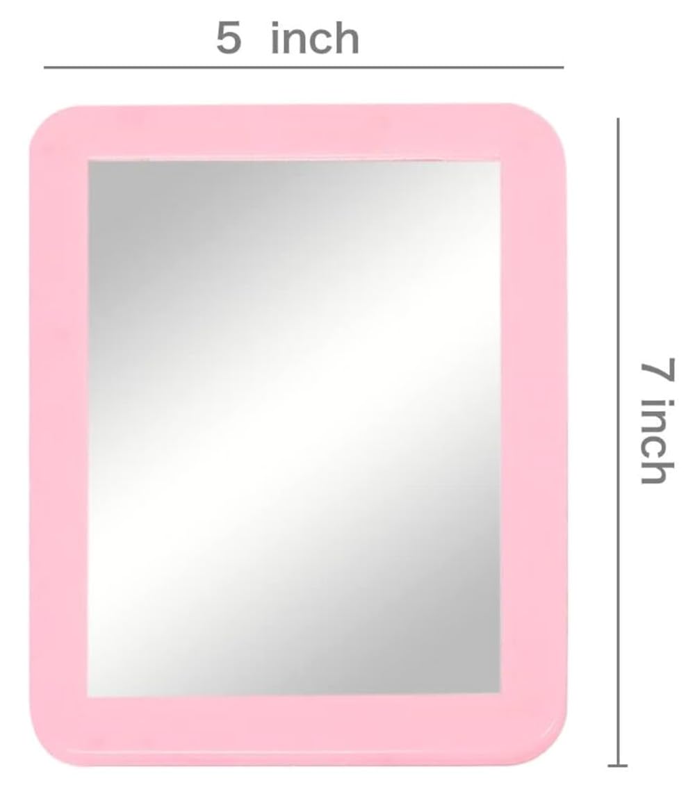 mpowtech Magnetic Locker Mirror on a bathroom cabinet