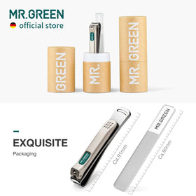 MR.GREEN Nail Clippers and glass file set