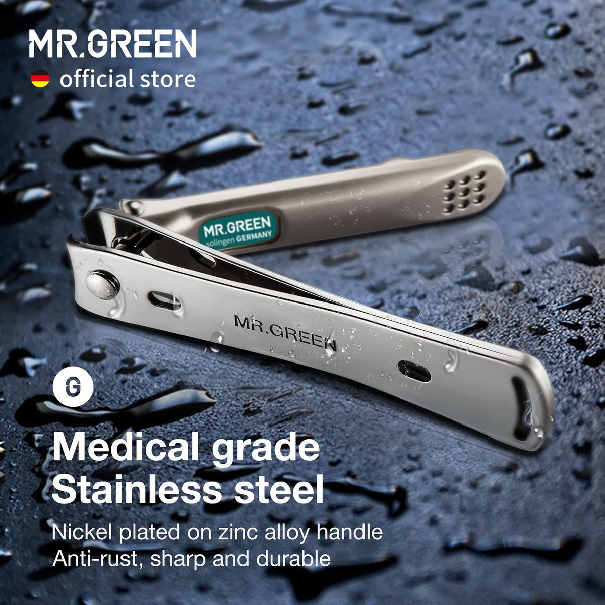 MR.GREEN Nail Clippers packaging front