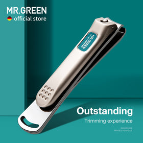MR.GREEN Nail Clippers stainless steel side view