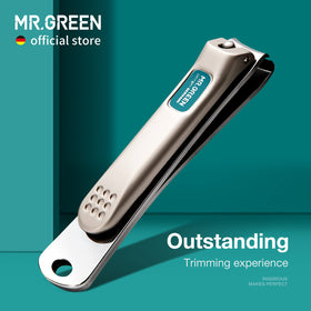 MR.GREEN Nail Clippers stainless steel side view