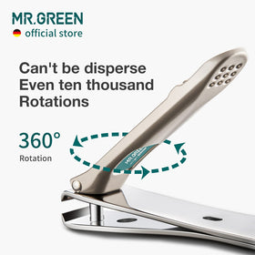 MR.GREEN Nail Clippers stainless steel texture