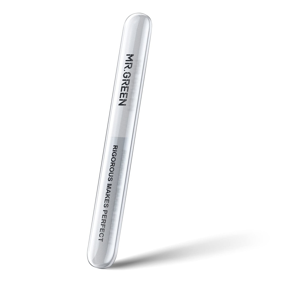 MR.GREEN Upgraded Glass Nail File front view with dual sides