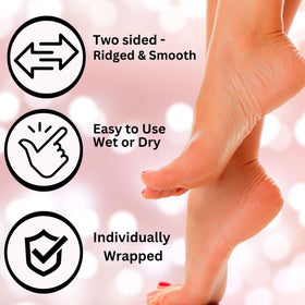 Mr. Pumice Callus Remover Pumi Bar flat side for smooth finish