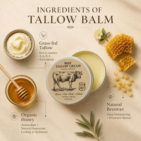 MROUVIK Beef Tallow Skin Moisturizer with Honey packaging