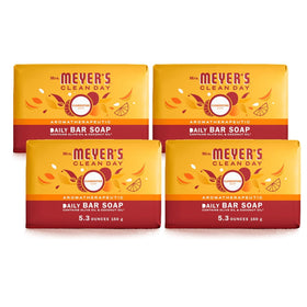 Mrs. MEYER'S Clean Day Bar Soap Clementine front view packaging