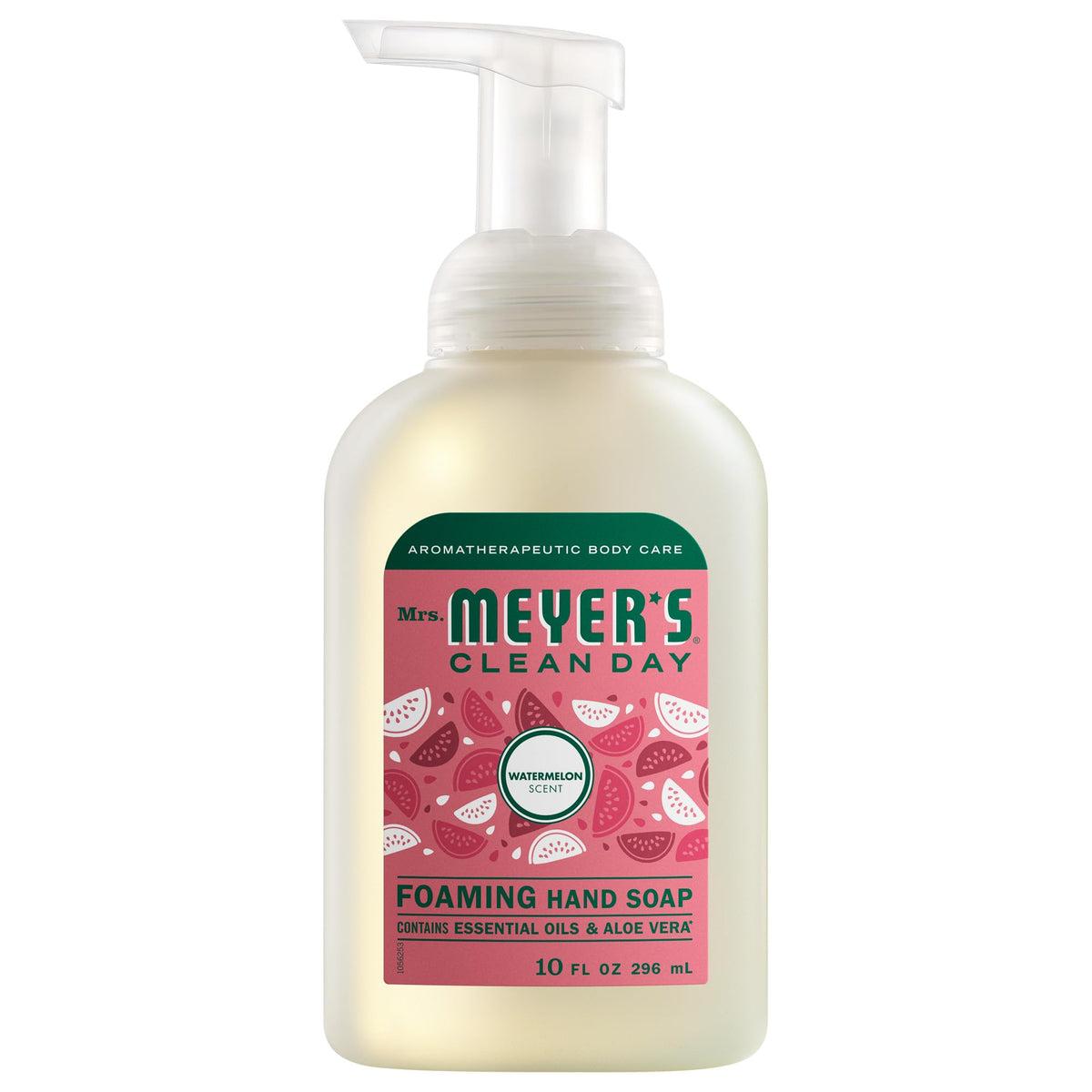 Mrs. MEYER'S Clean Day Foaming Hand Soap Watermelon Scent bottle front view