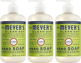Mrs. MEYER'S Clean Day Hand Soap Lemon Verbena 12.5 Fl Oz bottle front view